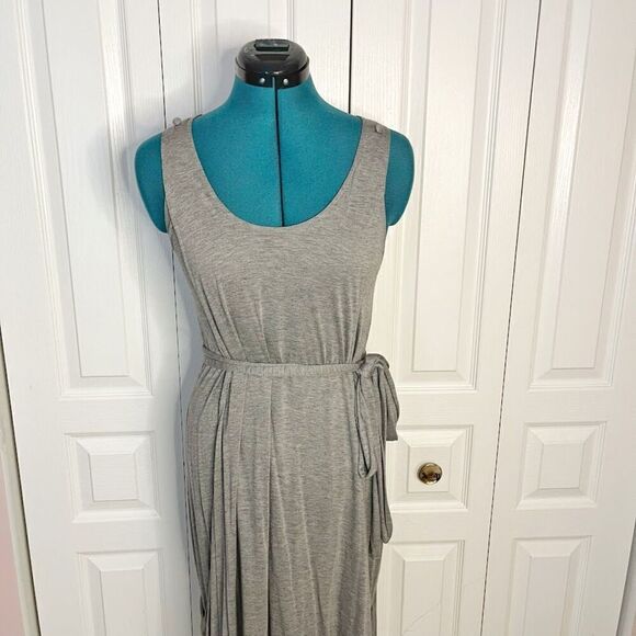 Marc by Marc Jacobs Tank Style Sleeveless Belted Scoop Neck Drape Dress - Picture 4 of 16